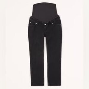 Abercrombie Ankle Straight Maternity Jean